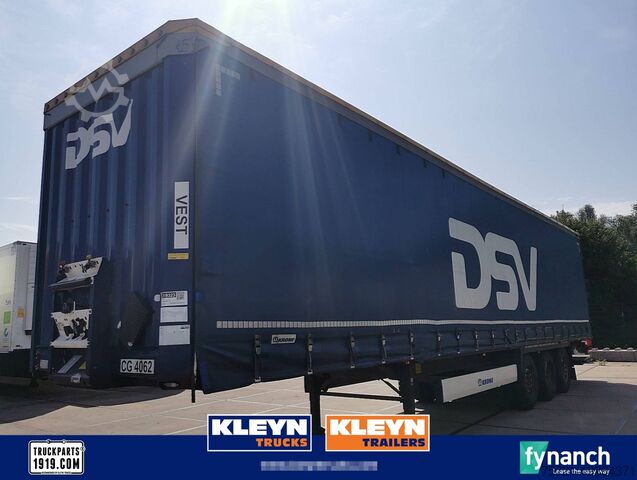 Schiebeplanen KRONE SDP 02 BÄR 2 TONS TAILLIFT