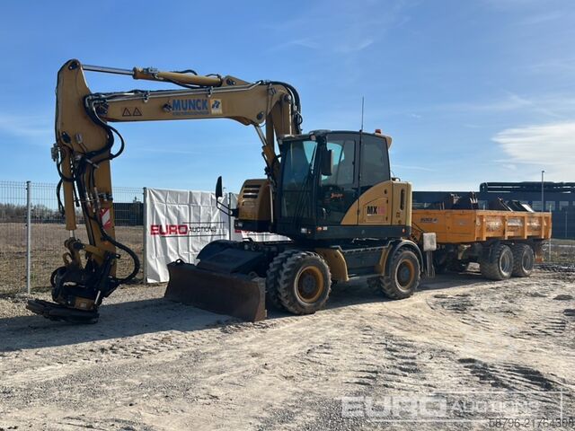 Mobile excavator Hydrema Mx16