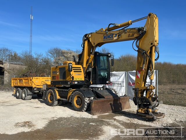 Mobile excavator Hydrema Mx16