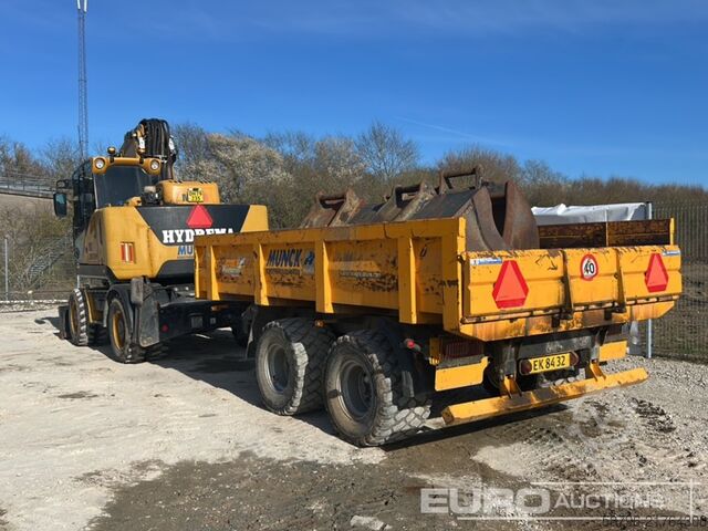 Mobile excavator Hydrema Mx16