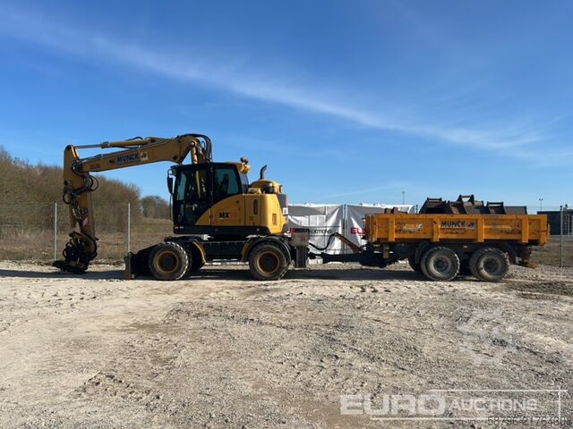 Mobile excavator Hydrema Mx16