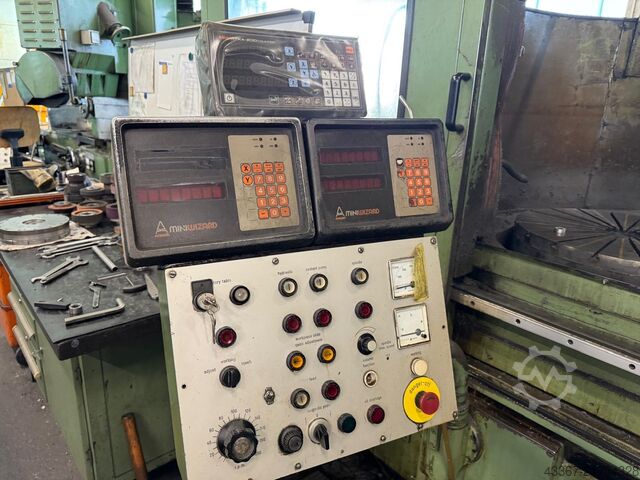 Rotary table surface grinding machines, 3 units SIELEMANN RB 100, RFSBR60, RFSBR 50