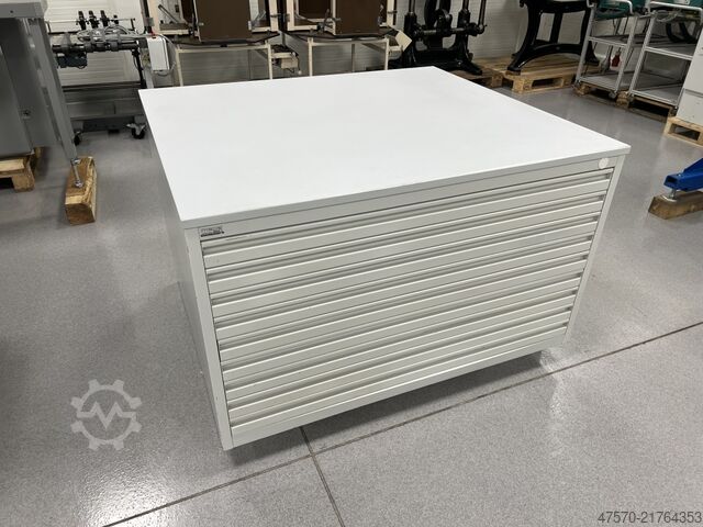 Tool cabinet Drawer shelving, workshop drawer unit, tool cabinet Mega Stahl