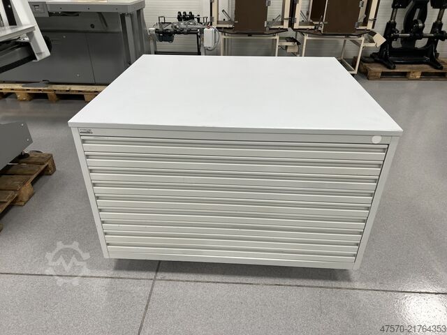 Tool cabinet Drawer shelving, workshop drawer unit, tool cabinet Mega Stahl