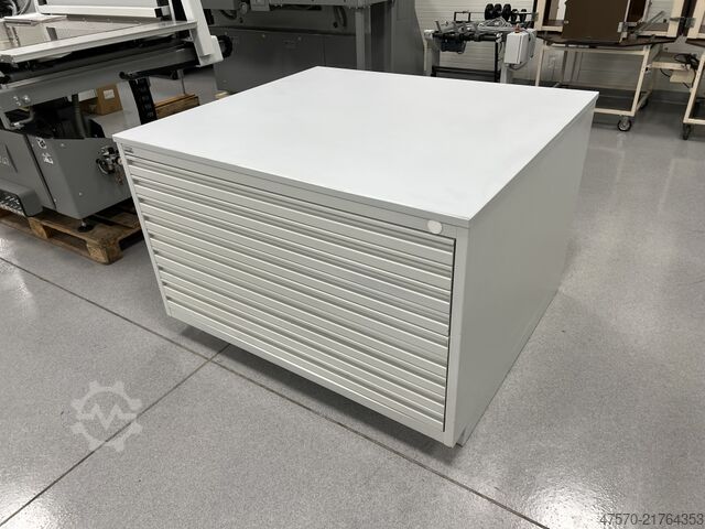 Tool cabinet Drawer shelving, workshop drawer unit, tool cabinet Mega Stahl