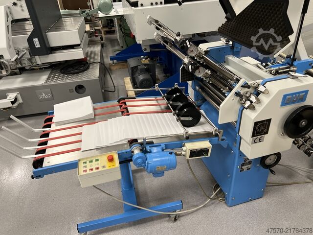 Folding machine GUK FA 49/4 Folding Machine + GUK FA 49/4 Cross Folding Module