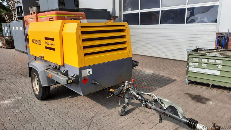 Construction site compressor Atlas Copco XAVS 186
