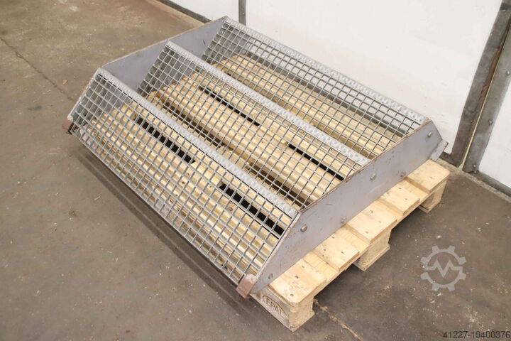 Maschinentreppe unbekannt 3-stufig Höhe 610 mm