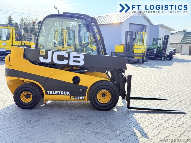 Telescopic loader JCB TLT 30D NEW TIRES CABIN ONLY 4478 HOUR
