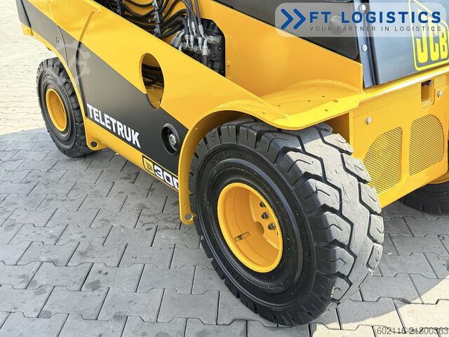 Telescopic loader JCB TLT 30D NEW TIRES CABIN ONLY 4478 HOUR