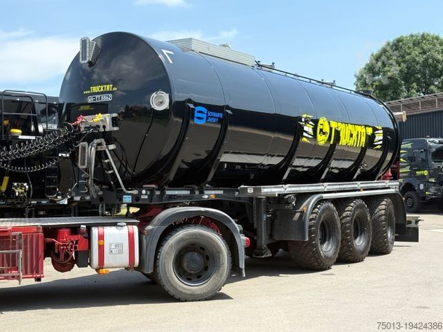 Tanker semitrailer  Schwarte Jansky GĂĽLLE TAXI 30 cbm, MIETEN?