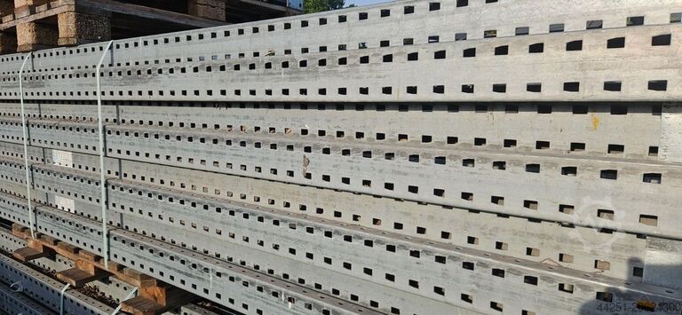 16.5m pallet rack, 7.5m high, 3 levels Galler Omega