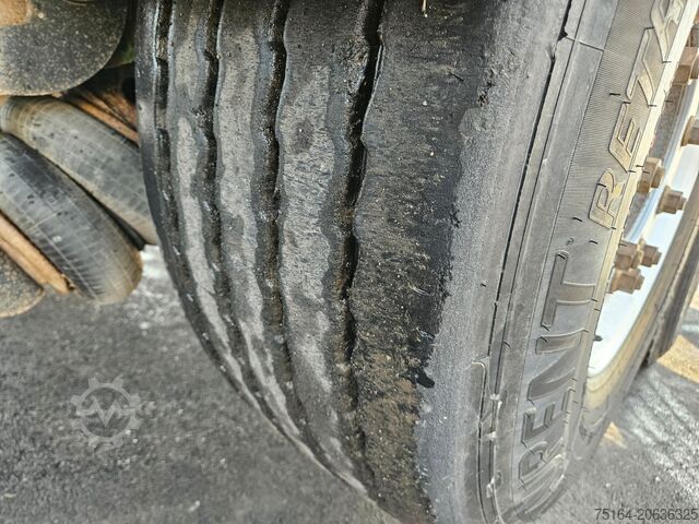 Kipper Auflieger Schwarzmüller SK Stahlrundmulde m. hydr. Heckklappe