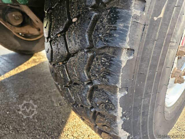 Kipper Auflieger Schwarzmüller SK Stahlrundmulde m. hydr. Heckklappe