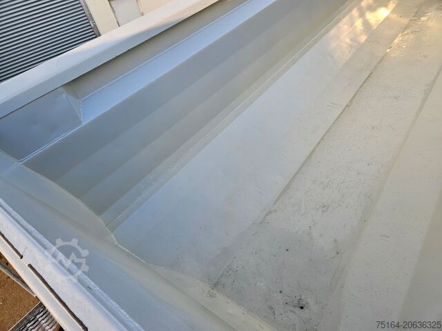 Kipper Auflieger Schwarzmüller SK Stahlrundmulde m. hydr. Heckklappe