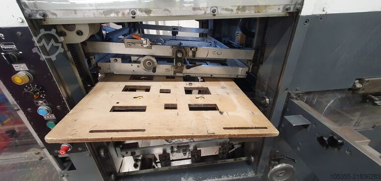 Automatische Stanzmaschine mit Ausbrech- und Nutzentrennung Bobst SP 102 - CER