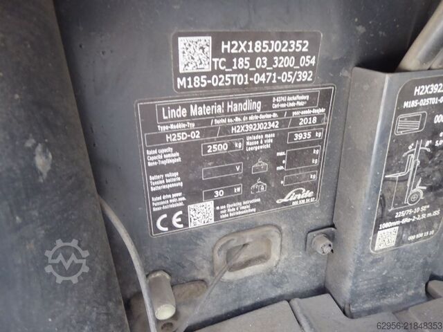 Diesel Forklift Linde H25D-02