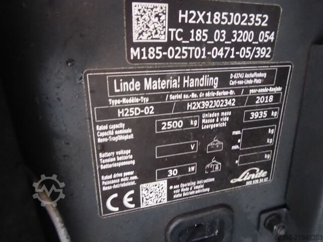 Diesel Forklift Linde H25D-02