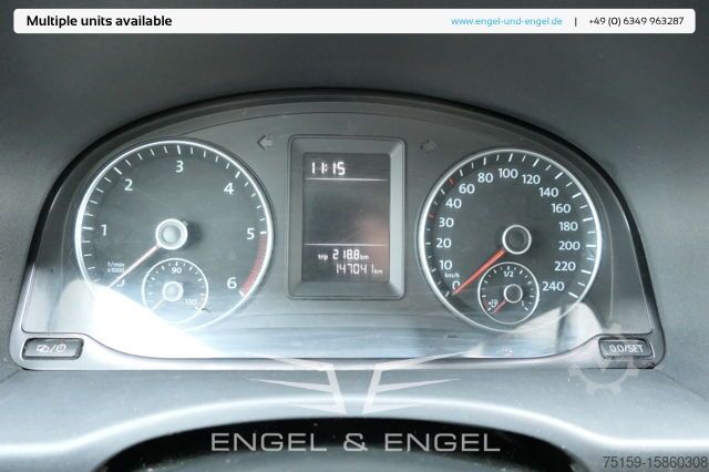 Panel van Volkswagen Caddy 2.0 TDI 2-Sitzer EURO-5 PARKTRONIK 6-GANG 2xSCHIEBETÜR CoC