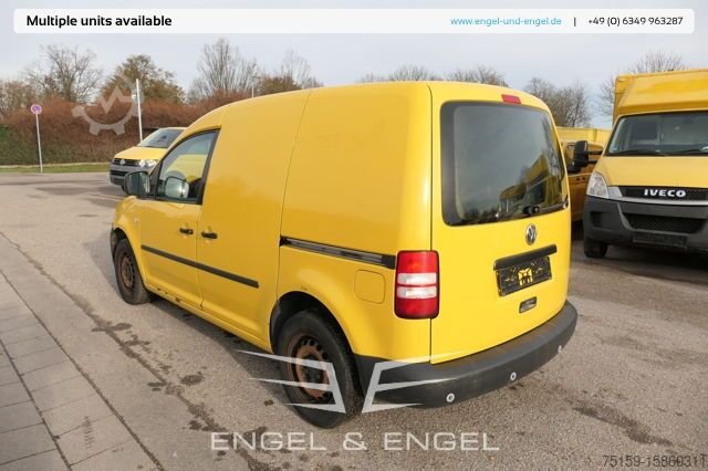 Panel van Volkswagen Caddy 2.0 TDI 2-Sitzer EURO-5 PARKTRONIK 6-GANG 2xSCHIEBETÜR CoC