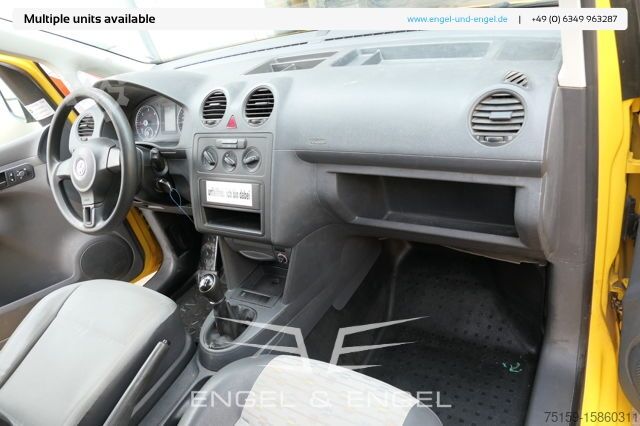 Panel van Volkswagen Caddy 2.0 TDI 2-Sitzer EURO-5 PARKTRONIK 6-GANG 2xSCHIEBETÜR CoC