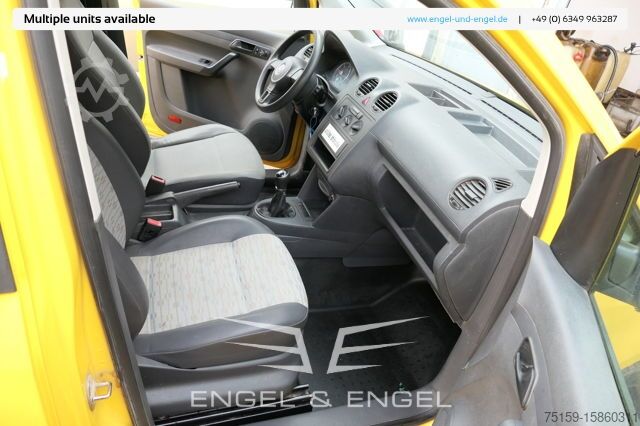 Panel van Volkswagen Caddy 2.0 TDI 2-Sitzer EURO-5 PARKTRONIK 6-GANG 2xSCHIEBETÜR CoC