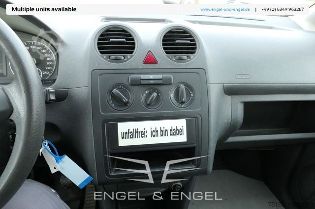 Panel van Volkswagen Caddy 2.0 TDI 2-Sitzer EURO-5 PARKTRONIK 6-GANG 2xSCHIEBETÜR CoC