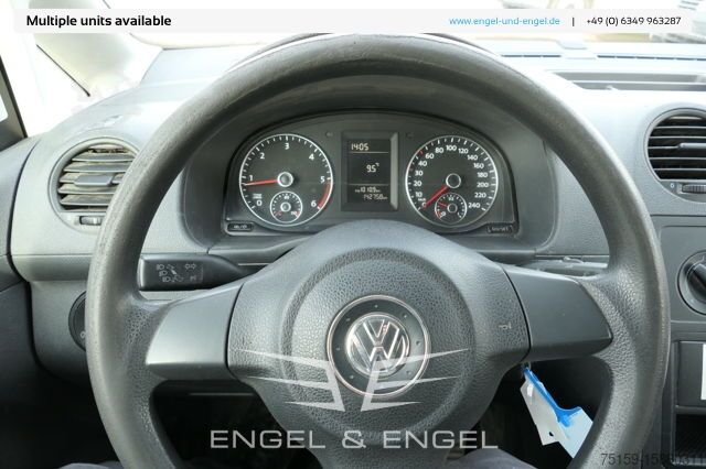 Panel van Volkswagen Caddy 2.0 TDI 2-Sitzer EURO-5 PARKTRONIK 6-GANG 2xSCHIEBETÜR CoC