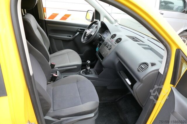 Panel van Volkswagen Caddy 2.0 TDI 2-Sitzer EURO-5 PARKTRONIK 6-GANG 2xSCHIEBETÜR CoC
