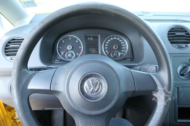 Panel van Volkswagen Caddy 2.0 TDI 2-Sitzer EURO-5 PARKTRONIK 6-GANG 2xSCHIEBETÜR CoC