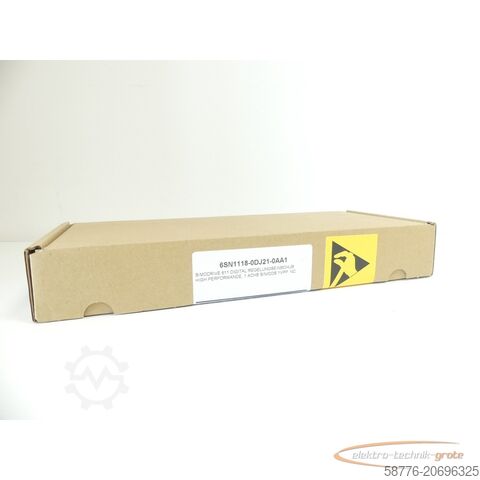 Component Siemens 6SN1118-0DJ21-0AA1 Simodrive SN: ST-UO2058226 - generalüberholt mit 24 Monaten Gewährleitung!-