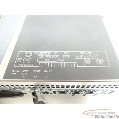Component Siemens SIMATIC IPC427E 6AG4141-5AB17-0FA0 SN: VPN09553442021 --