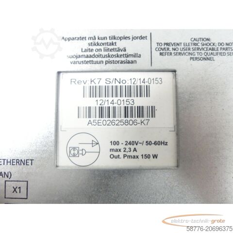 Component Siemens Simatic IPC627C / 6ES7647-6CB00-1AA0 Industrielles Box-PC SN SVPC7851972