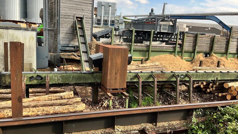 Log yard Nicholson, Baljer Zembrod, Holtec, EWD Rundholzplatz