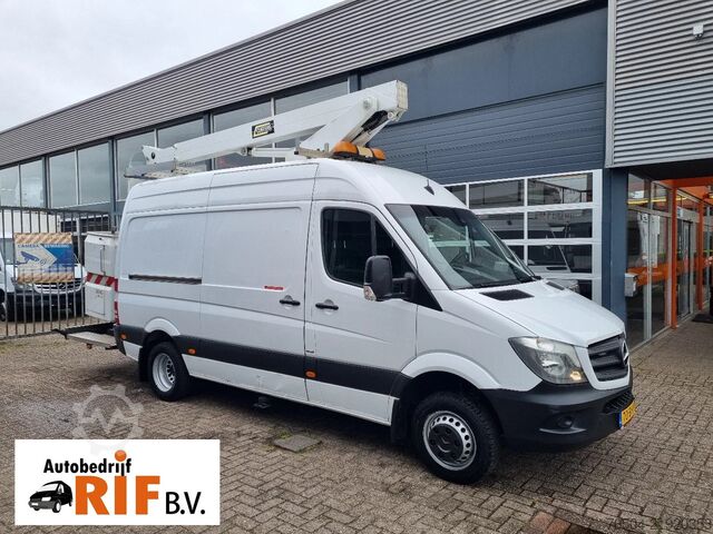 Aerial platform Mercedes-Benz Sprinter 516 CDI 14 M Custers Hoogwerker  Hubar...