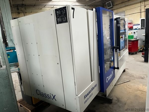 Injection molding machine Krauss Maffei KM 35-55 CX