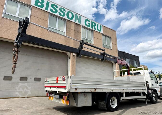 Flatbed truck ISUZU NQR 75