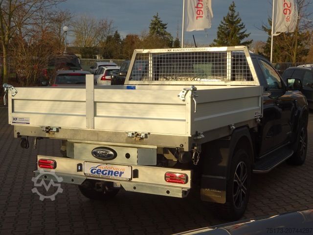 Transporter mit Kipper FORD Ranger Limited Autom EXtraKab 3-S.-Kipper 360Kam