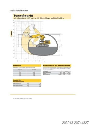 Kettenbagger LIEBHERR R944C T Kettenbagger 43 Ton Tunnel 9.900 h