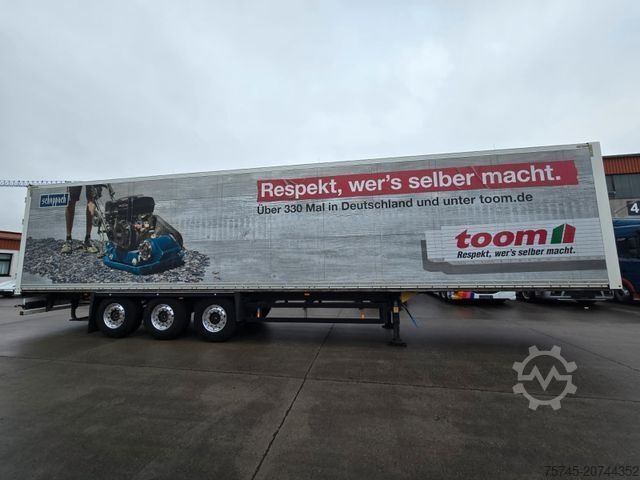 Box semitrailer SCHMITZ CARGOBULL SCB S3B SKO24/L * LIFT * ALCOA * 1.HAND *