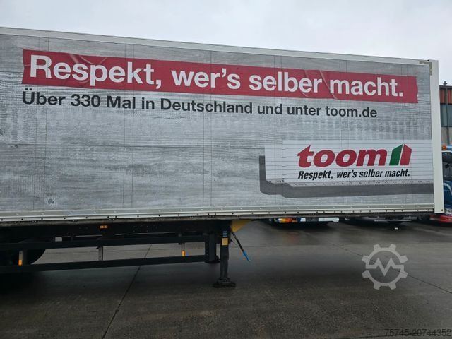 Box semitrailer SCHMITZ CARGOBULL SCB S3B SKO24/L * LIFT * ALCOA * 1.HAND *