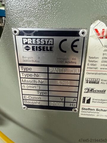 Copy milling machine Pressta Eisele Panto 100