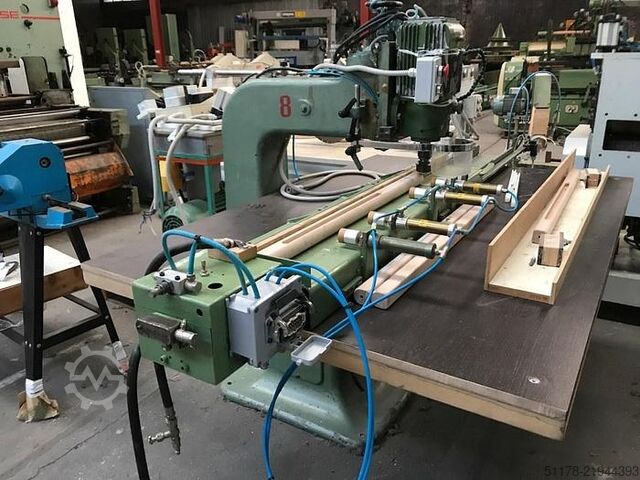 Special pantograph for milling children's bed legs Interwood 