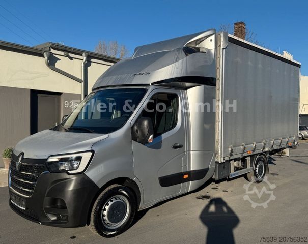 Transporter mit Pritsche & Plane RENAULT Master 2,3 dCI, Double Schlafkabine, 3,5 t