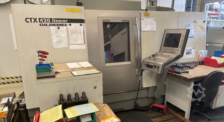 CNC Drehmaschine mit Y Achse Gildemeister CTX 420 Linear