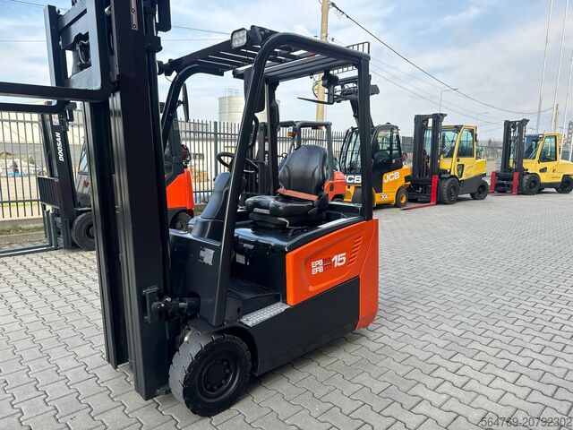 3-wheel forklift DOOSAN B15T-7/2021y./ Lithium battery/New price