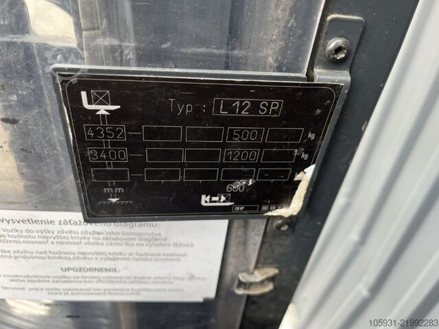 Fahrerstandstapler Linde L12SP
