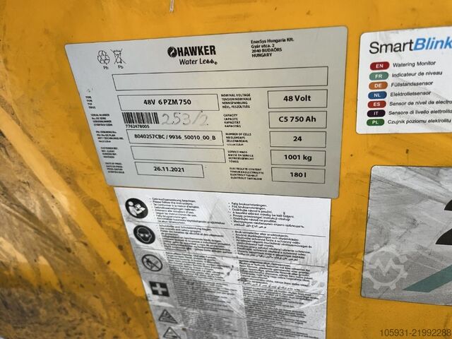 Elektro 4 Rad-Stapler Jungheinrich EFG320