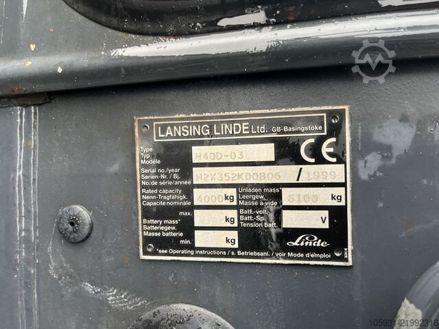 Dieselstapler Linde H40D-03