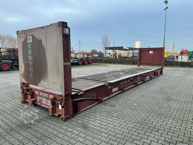 Flachcontainer CIMC 40FT FLATRACK FLUSH FOLDING / CSC: 10/2027 / 10...
